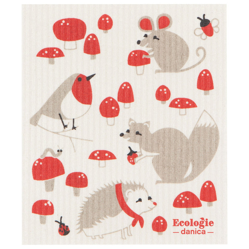 Jubilee - Swedish Dishcloth Toadstool Time | Beige Home & Kitchen