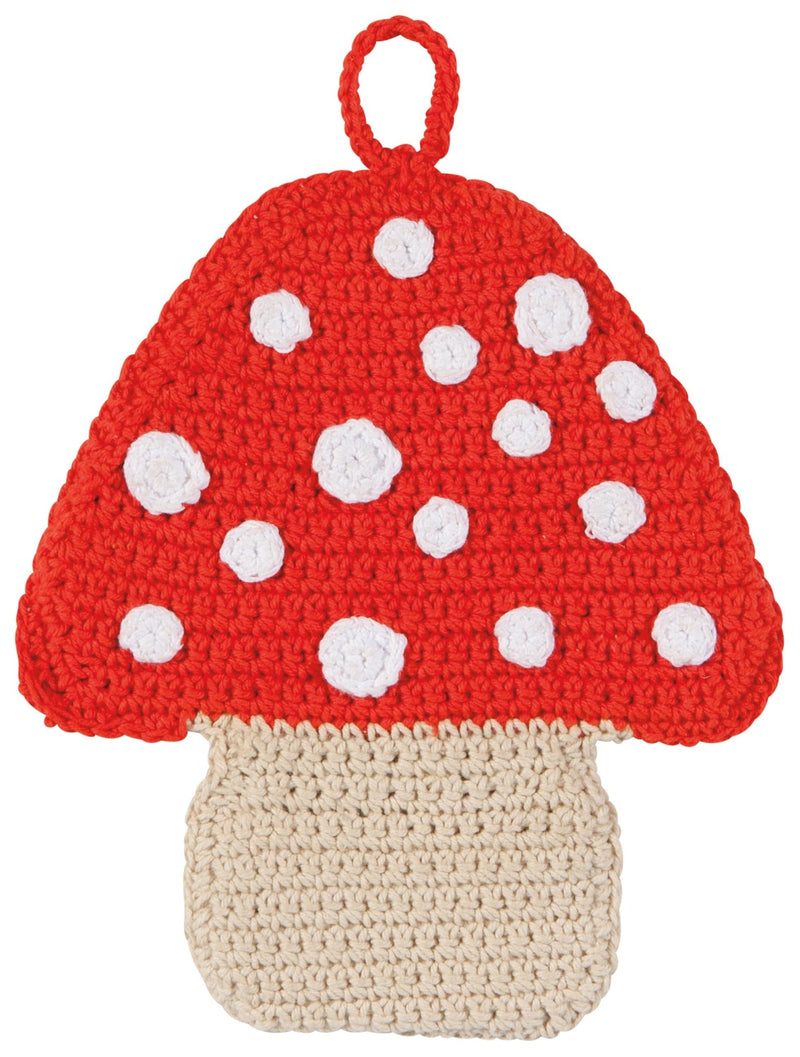 Jubilee - Trivet Crochet Toadstool Home & Kitchen