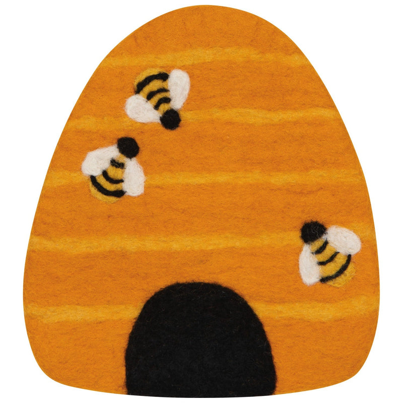 Danica Jubilee - Bumblebee - Felt Wool Trivet