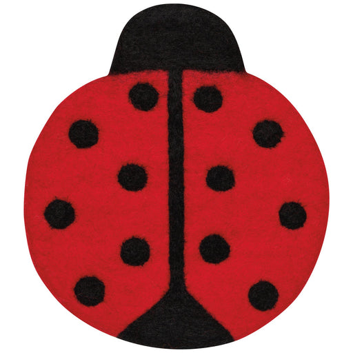 Jubilee - Trivet Felt Wool Ladybugs Home & Kitchen