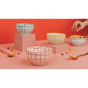 Jubilee - Wobbly Check Bowls Set of 4 Home & Kitchen