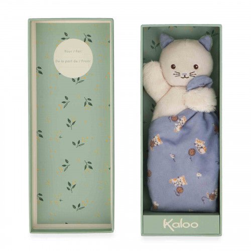 Kaloo - CARRÉ DOUCEUR: DOUDOU CAT - LILAC Mother & Baby