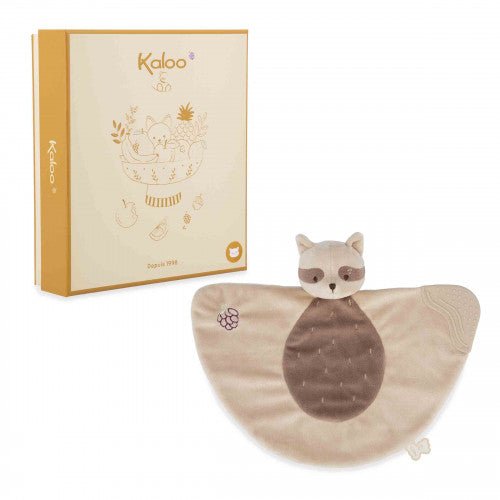 Kaloo - GRIGNOTI: DOUDOU TEETHER - RACCOON Mother & Baby