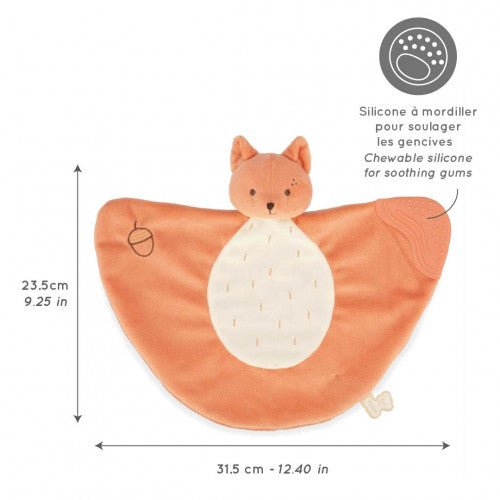 Kaloo - GRIGNOTI: DOUDOU TEETHER - SQUIRREL Mother & Baby