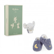 Kaloo - SOUND WRISTBAND & SLIPPERS - ELEPHANT Games & Toys