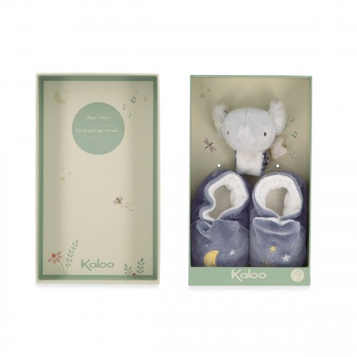 Kaloo - SOUND WRISTBAND & SLIPPERS - ELEPHANT Games & Toys