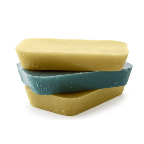 KAMI - Hard Wax Azulene in Block/Cire Chaude Azulene en 2 blocks (1 Kilo) Beauty & Personal Care