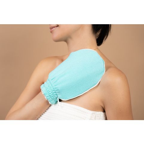 KAMI - Mitt Exfoliating Glove - TEAL Beauty & Personal Care