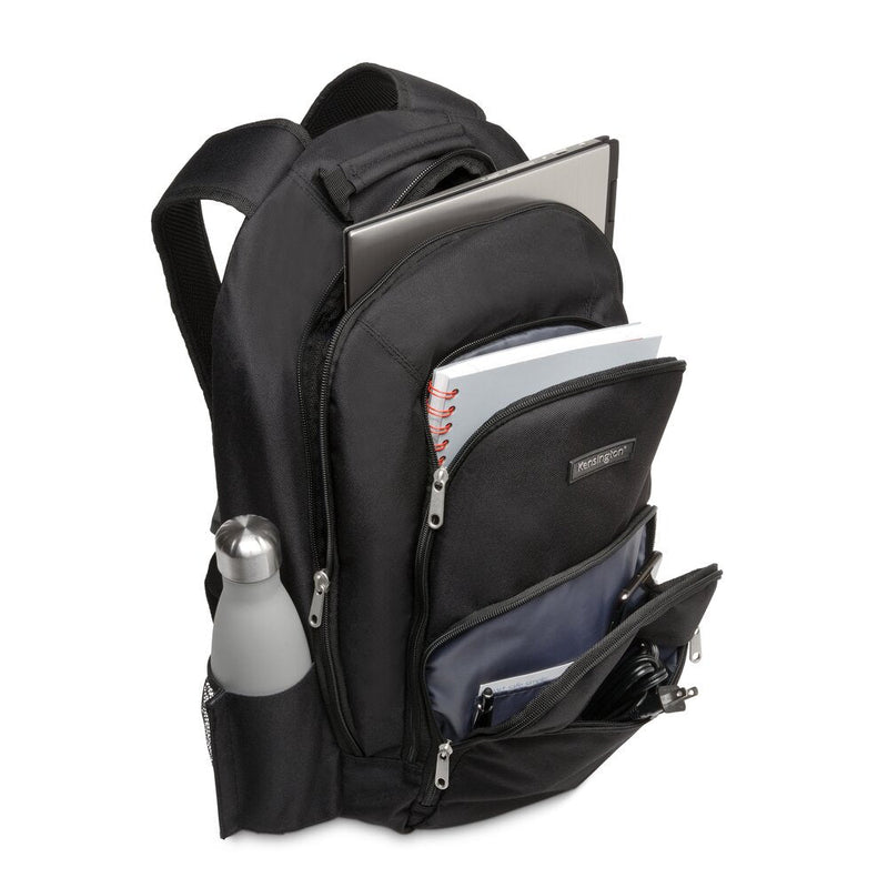 Kensington SP25 K63207WW black laptop backpack - official product view 3