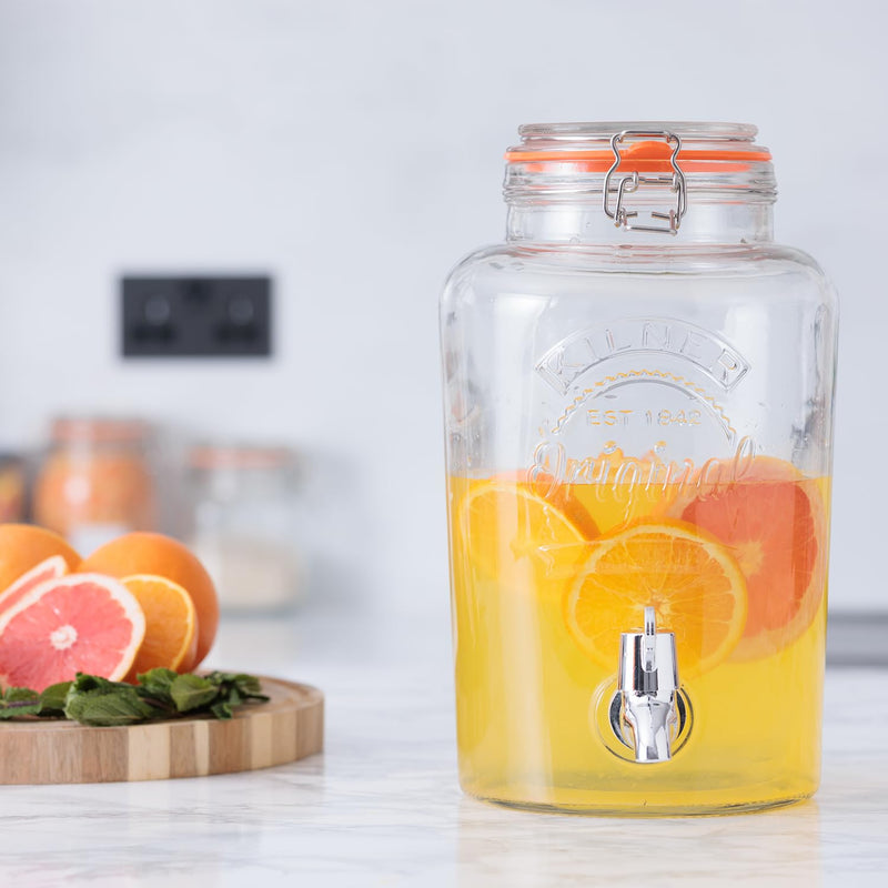 Kilner - Clip - Top Drink Dispenser Home & Kitchen 8L