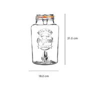 Kilner - Clip - Top Drink Dispenser Home & Kitchen 8L