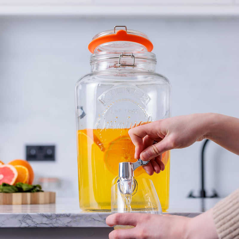 Kilner - Clip - Top Drink Dispenser Home & Kitchen 8L