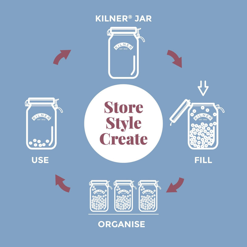 Kilner - Clip - Top Jar Home & Kitchen 3L