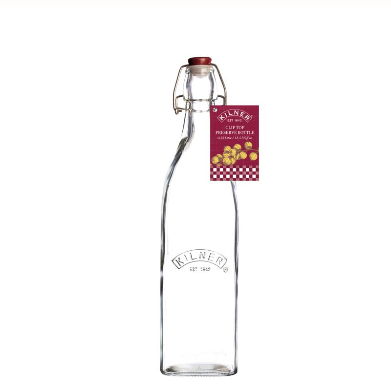 Kilner - Clip - Top Preserve Bottle Home & Kitchen 1L