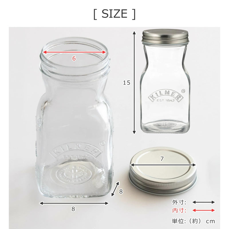 Kilner Juice & Sauce Bottle Home & Kitchen 500 ml (17 oz)