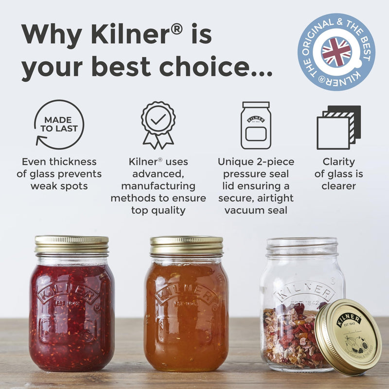 Kilner - Lid Seals Home & Kitchen Regular Size