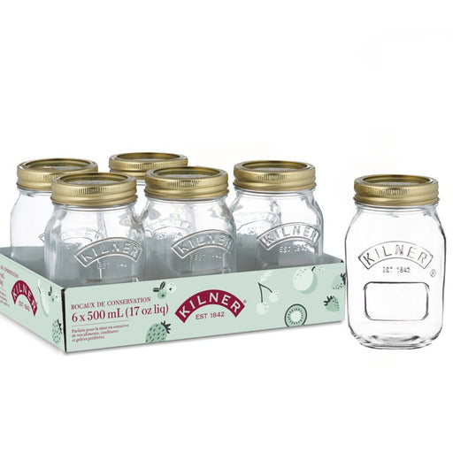 Kilner - Screw - top Preserve Jars Home & Kitchen 500ml