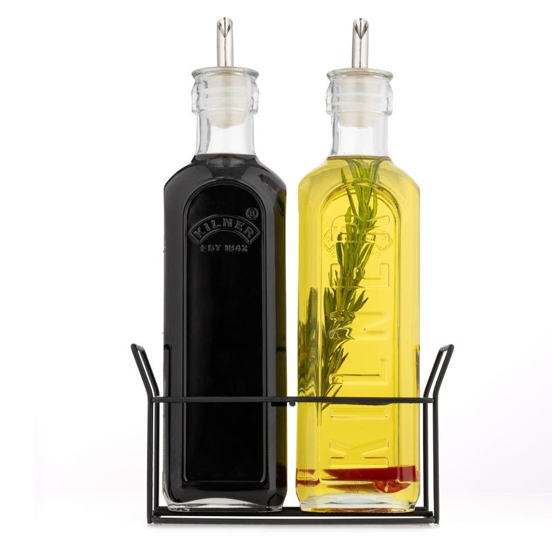 Kilner - Set of 2 Oil/Vinegar Bottles Home & Kitchen