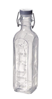 Kilner - Square Clip - Top Bottle Home & Kitchen 600ml