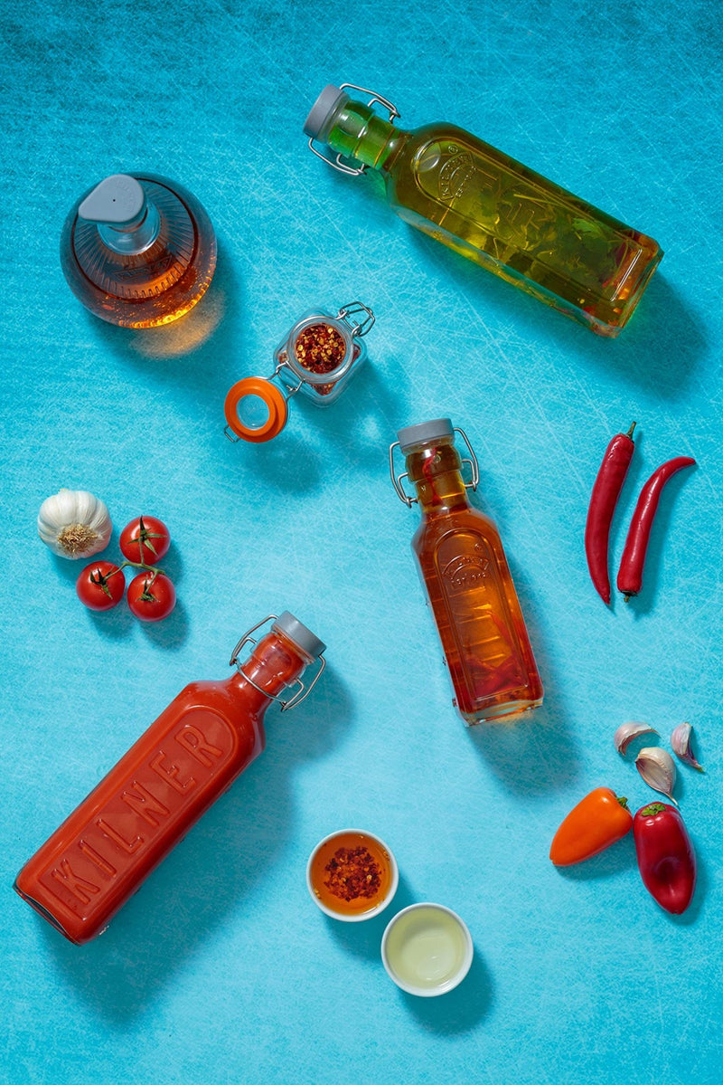Kilner - Square Clip - Top Bottle Home & Kitchen 600ml