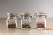 Kilner - Square Clip - Top Spice Jar Set - 70ml Home & Kitchen