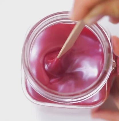 KIMIKA - PRO Pot de Mason de Cire Framboise 500g Raspberry Mason Jar Wax Health & Beauty