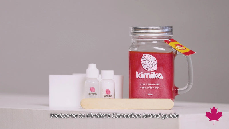 KIMIKA - PRO Pot de Mason de Cire Framboise 500g Raspberry Mason Jar Wax Health & Beauty