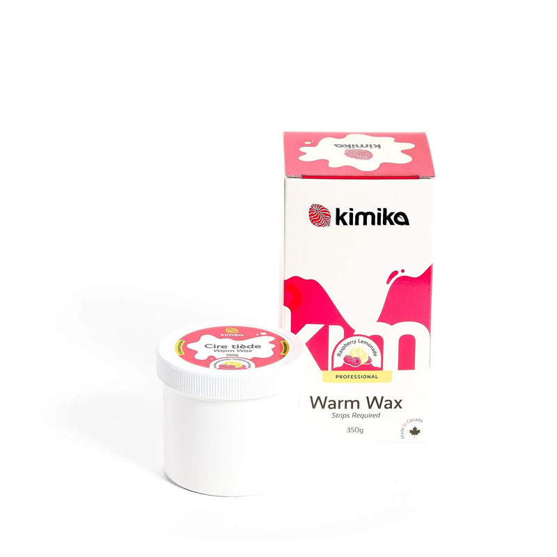 KIMIKA - PRO Trousse de Cire Framboise 350g Raspberry Wax Plastic Jar Health & Beauty