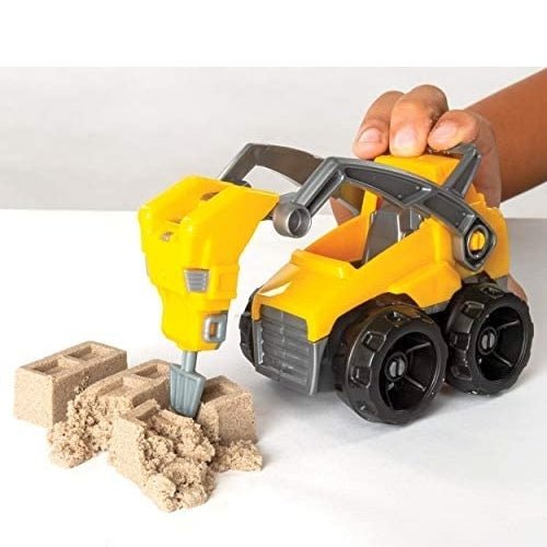 Kinetic Sand - Construction DeluxeTruck 3pk Toys & Games