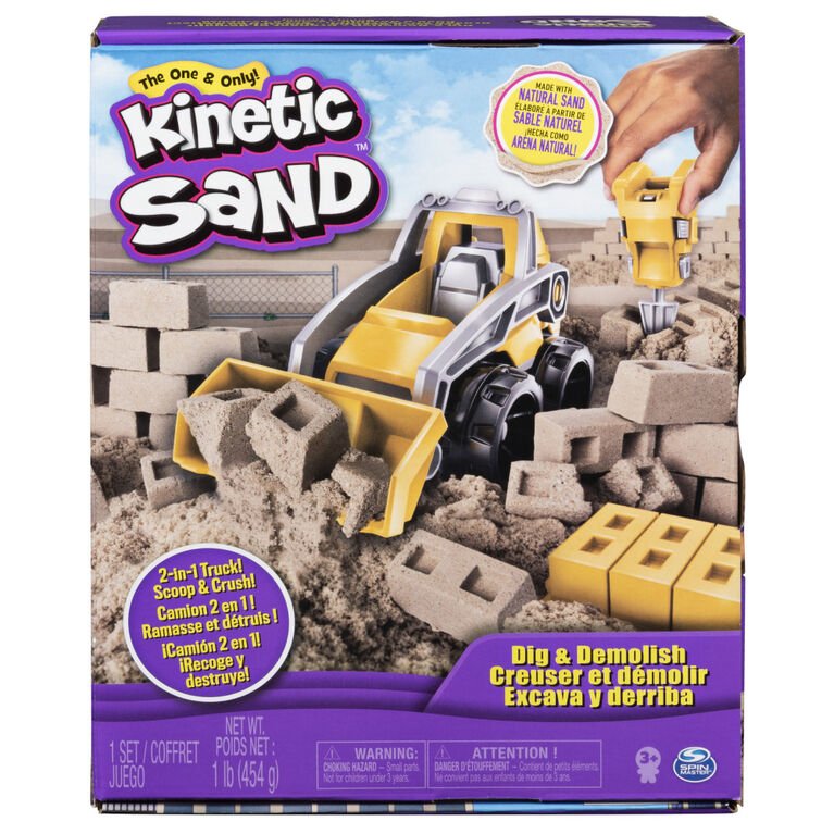 Kinetic Sand - Construction DeluxeTruck Toys & Games