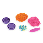 Kinetic Sand Flowfetti themed mix-ins and tube