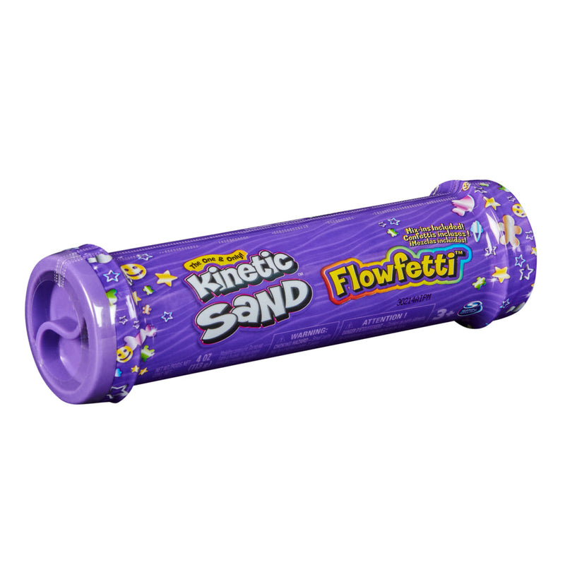 Kinetic Sand Flowfetti tube assortment, 4 oz