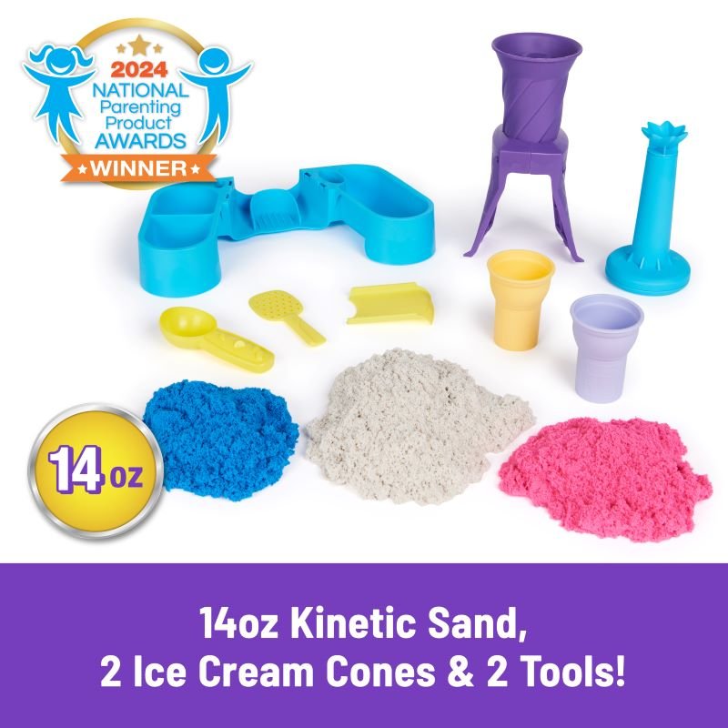 Kinetic Sand - Soft Serve Station Toys & Games