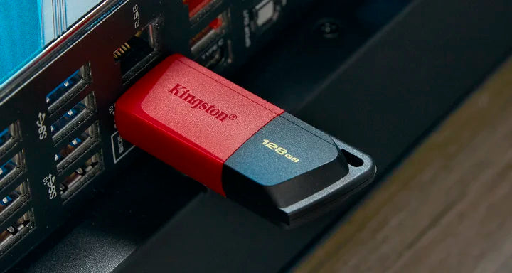 Kingston DataTraveler Exodia M flash drive in a desktop