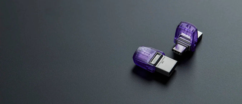 Kingston - USB Flash Drive 256GB DataTraveler Microduo USB - A and USB - C 3.2 (Gen 1) Electronics