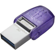 Kingston - USB Flash Drive 256GB DataTraveler Microduo USB - A and USB - C 3.2 (Gen 1) Electronics