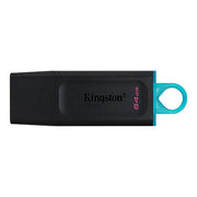 Kingston USB Flash Drive DataTraveler Exodia USB 3.2 (Gen 1) High - Speed Storage Electronics Protective Cap 64GB