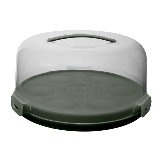 KITCHEN BASICS - Cake / Cupcake Carrier Forest - Green Double - Sided Home & Kitchen