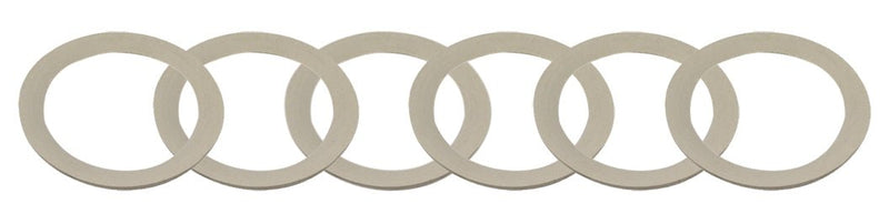 KITCHEN BASICS - Cliptop Canister Rubber Rings 6/ST White Home & Kitchen