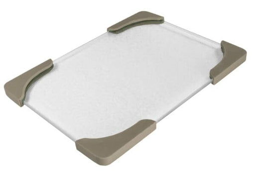 KITCHEN BASICS Glass Work Surface Protector for Kitchen Countertops and Work Areas Home & Kitchen 22x16cm