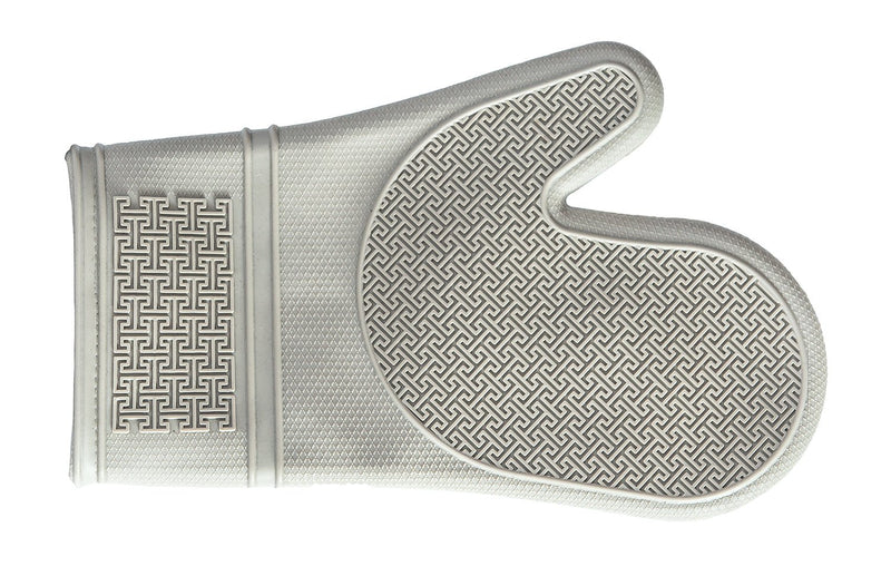 KITCHEN BASICS - Silicone Oven Mitt Beige Home & Kitchen