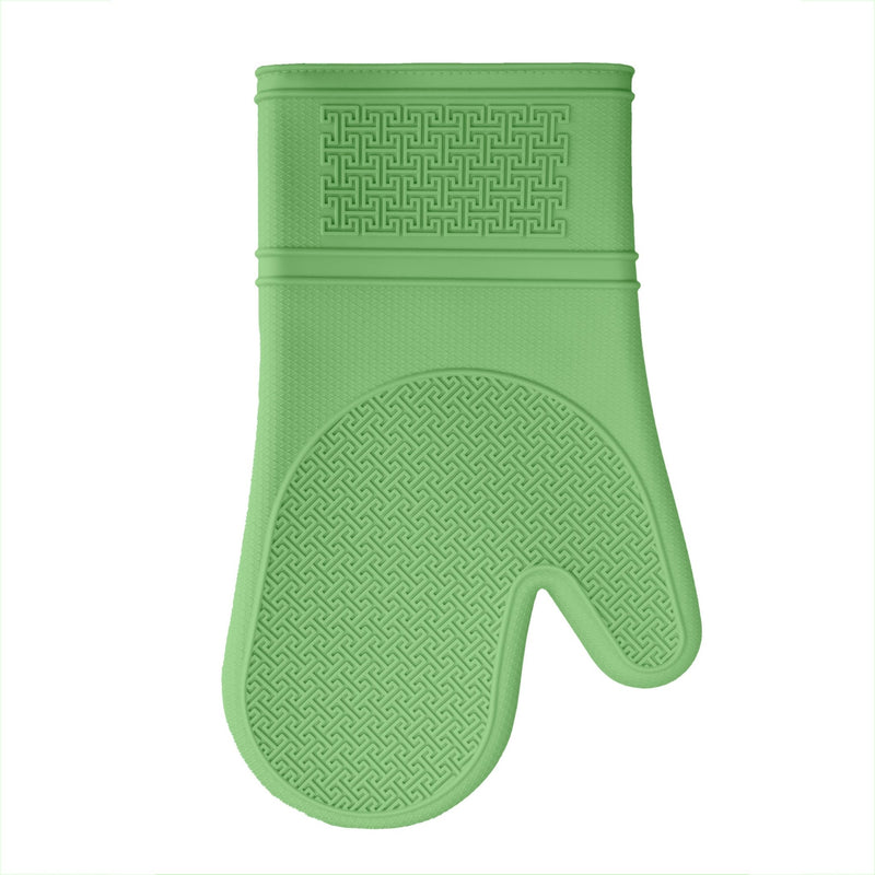 KITCHEN BASICS - Silicone Oven Mitt Matcha Green Home & Kitchen