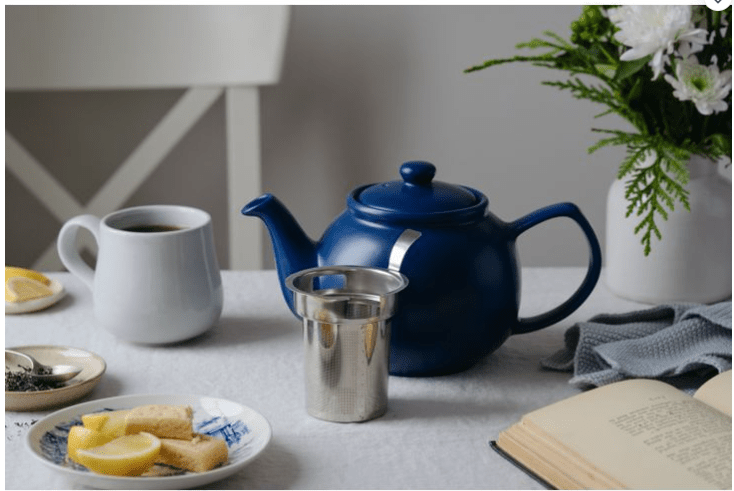 KITCHEN BASICS - Tea Infuser / Filter 6CUP Fits - 1000 mL / 34 oz Home & Kitchen