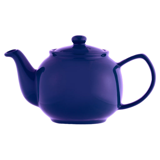 KITCHEN BASICS - Teapot 6CUP 1000 mL / 34 oz Home & Kitchen Matte Navy Blue