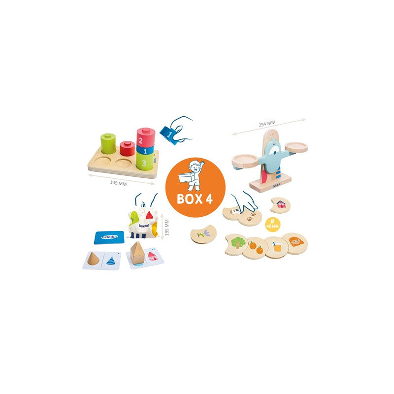 Beleduc - CURIOUS TOTS BOX 4