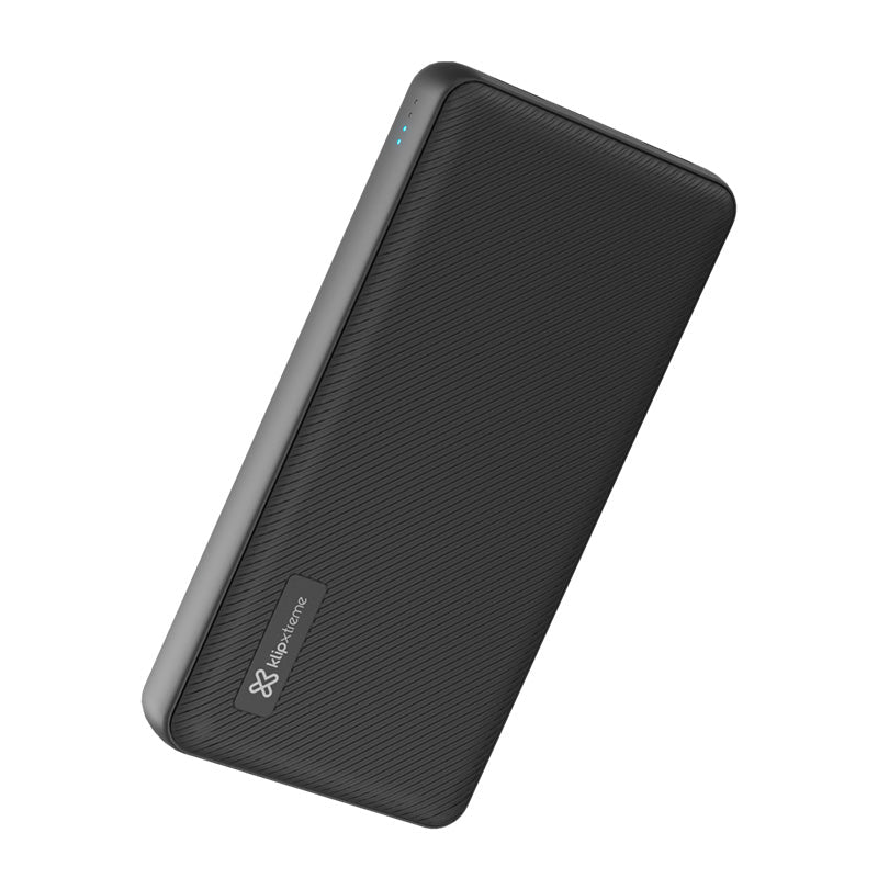 Klipxtreme - Powerbank PowerCell Ultra 20000mAh 3 Port 2x USB - A (12W) 1x USB - C (15W) PD Fast Charge Fast Recharge - Black Electronics