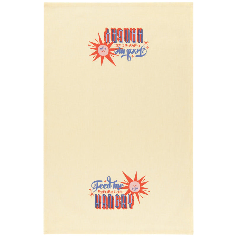 Danica Jubilee - Cheeky Sun Printed Cotton Dishtowel