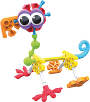 Kid K'NEX Budding Builders tub and pieces