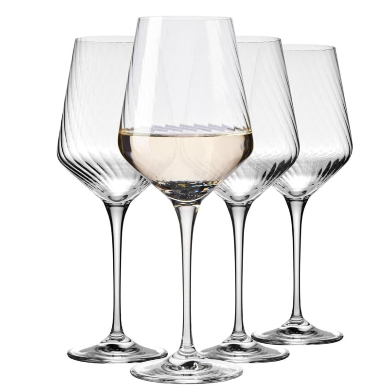 KROSNO - AVANT-GARDE Lumi Wine Glass Set | Home & Kitchen