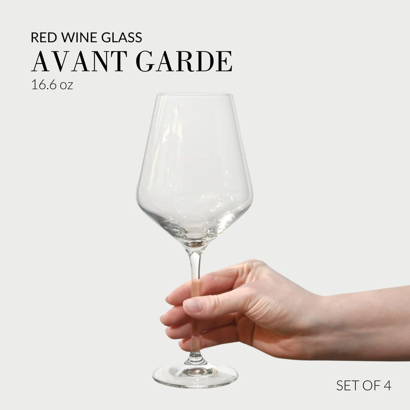 KROSNO - AVANTE - GARDE Red Wine Glass Set Home & Kitchen